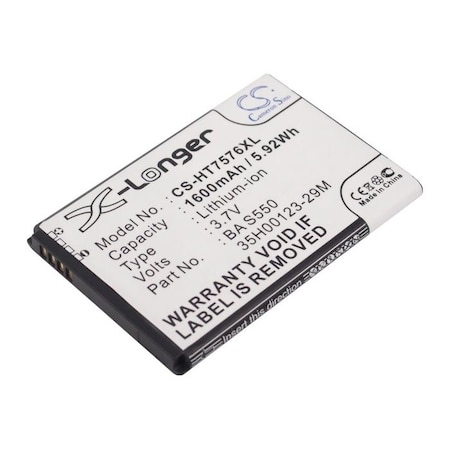 Bsc Preferred HTC 7 Pro T7576 1600mAh Mobile Phone Replacement Battery CS-HT7576XL